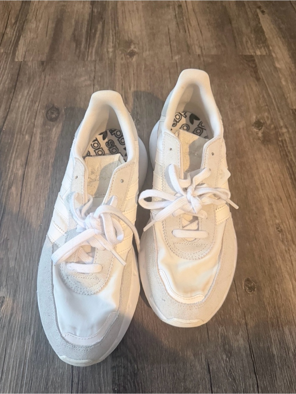 White Casual Sneakers - Lightweight Everyday Shoes
